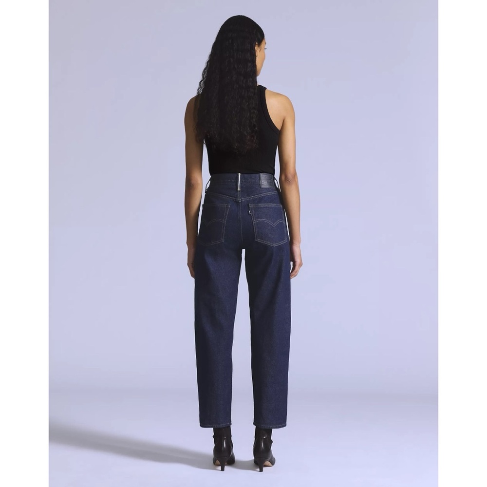 Levi’s Japanese Fabric High Rise Boyfriend Jeans - 30 x 30 - Picture 4 of 17